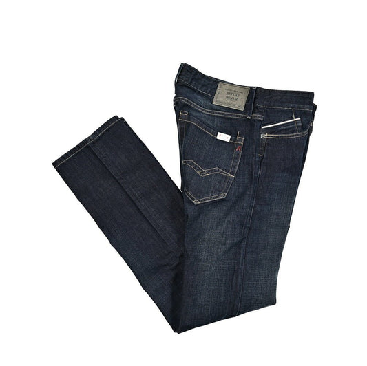 REPLAY WAITOM コットン100%デニム レギュラージーンズ / M983｜429534-W30-L32｜GUARDAROBA MILANO OFFICIAL STORE