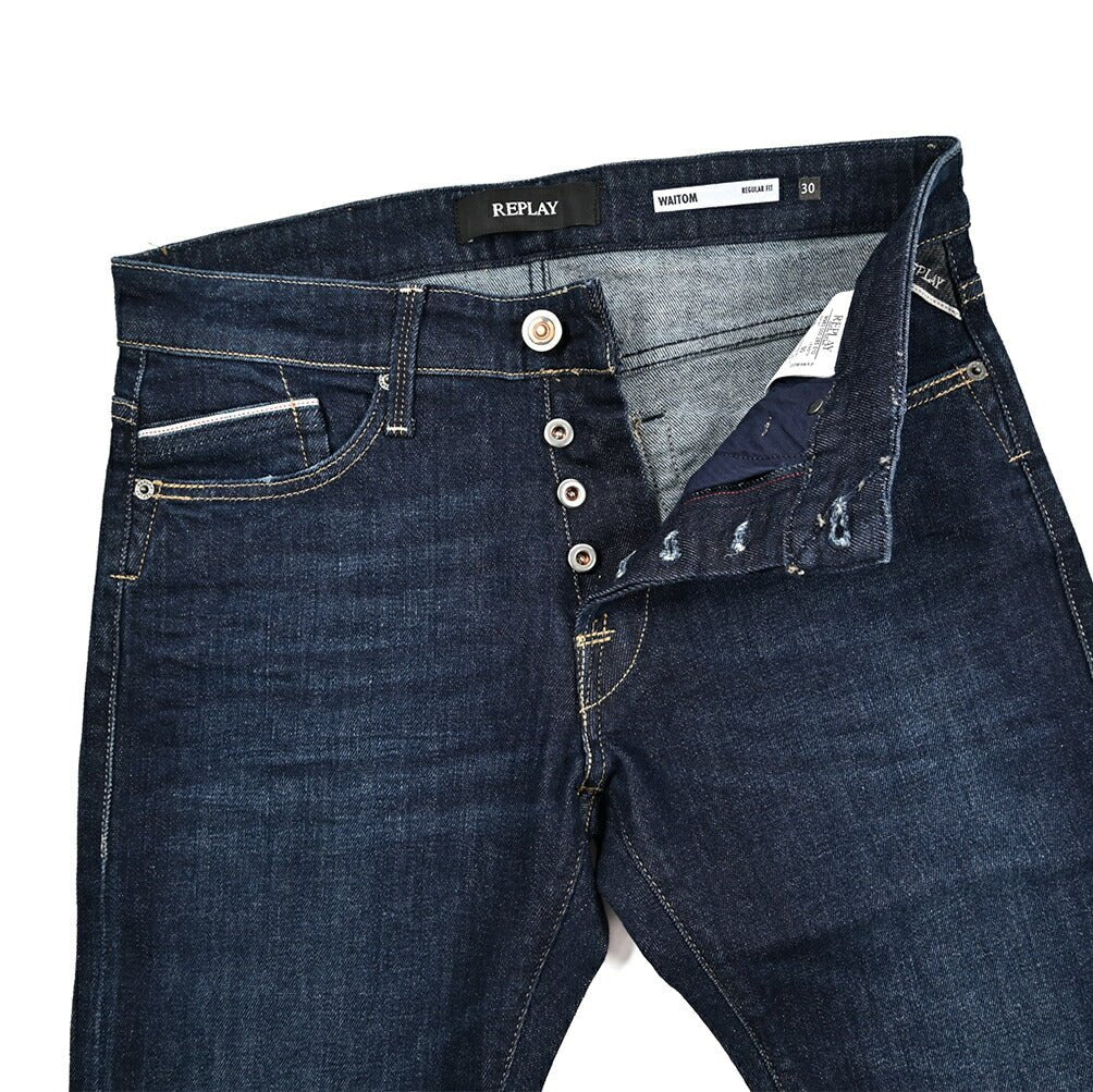 REPLAY WAITOM ストレッチデニム レギュラーフィットジーンズ / M983｜428600-W30-L30｜GUARDAROBA MILANO OFFICIAL STORE