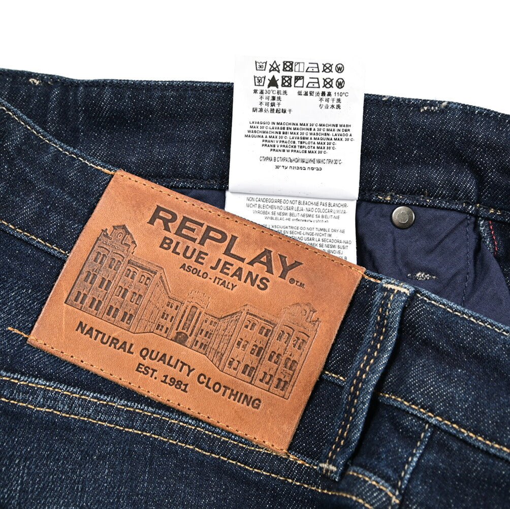 REPLAY WAITOM ストレッチデニム レギュラーフィットジーンズ / M983｜428600-W30-L30｜GUARDAROBA MILANO OFFICIAL STORE