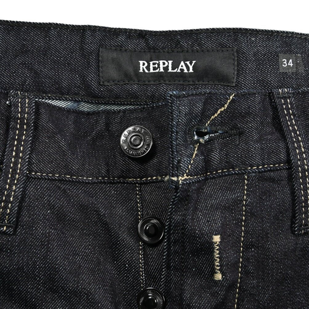 REPLAY WAITOM ストレッチデニム レギュラーフィットジーンズ / M983｜429370-W32-L32｜GUARDAROBA MILANO OFFICIAL STORE
