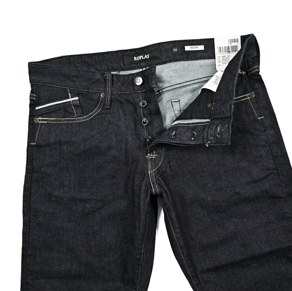REPLAY WAITOM ストレッチデニム レギュラーフィットジーンズ / M983｜429370-W32-L32｜GUARDAROBA MILANO OFFICIAL STORE