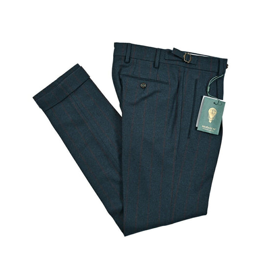 SALE｜BERWICH RETRO ウールフランネル ワンタックスラックス｜413186｜GUARDAROBA MILANO OFFICIAL STORE