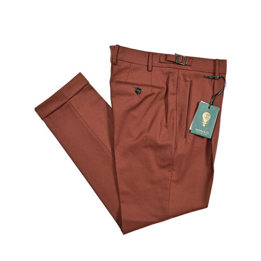 SALE｜BERWICH RETRO ウールフランネル ワンタックスラックス｜413026 - 46｜GUARDAROBA MILANO OFFICIAL STORE