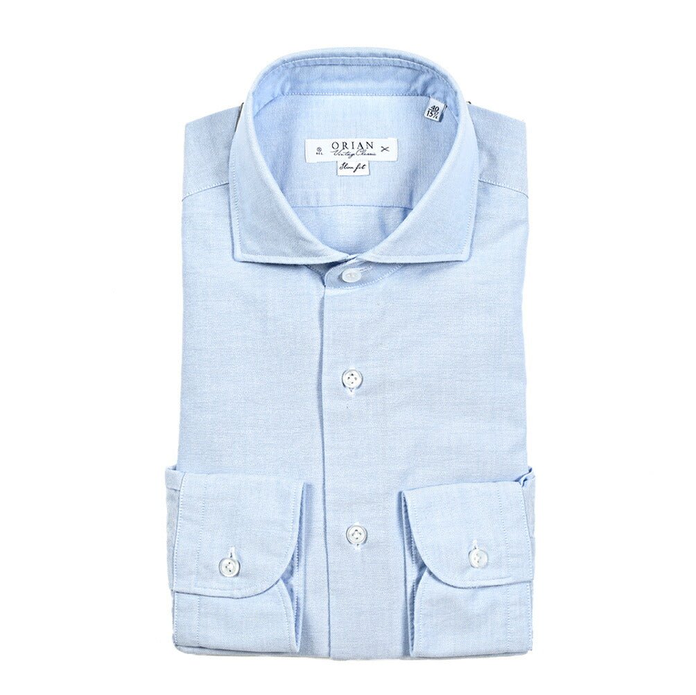 SALE｜24 - 25AW ORIAN Vintage Classic コットン100% ホリゾンタルカラードレスシャツ｜GUARDAROBA MILANO OFFICIAL STORE