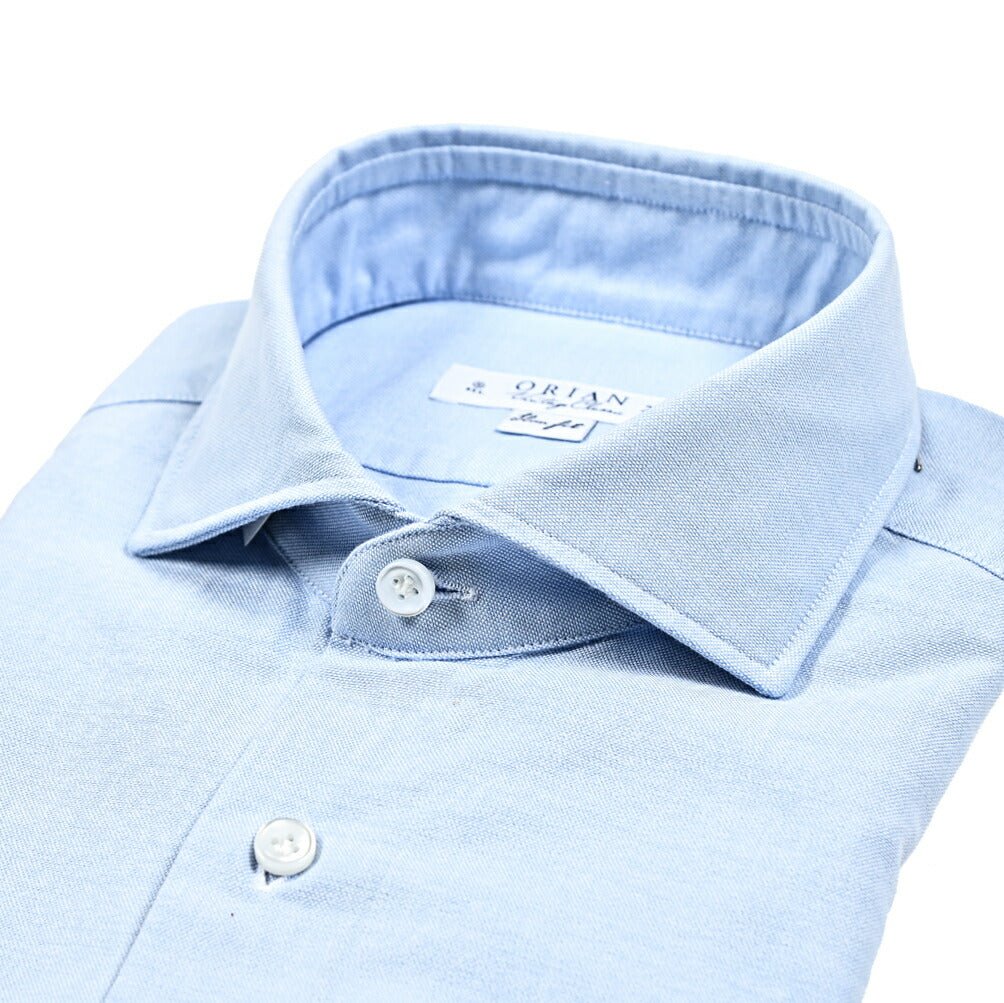 SALE｜24 - 25AW ORIAN Vintage Classic コットン100% ホリゾンタルカラードレスシャツ｜GUARDAROBA MILANO OFFICIAL STORE