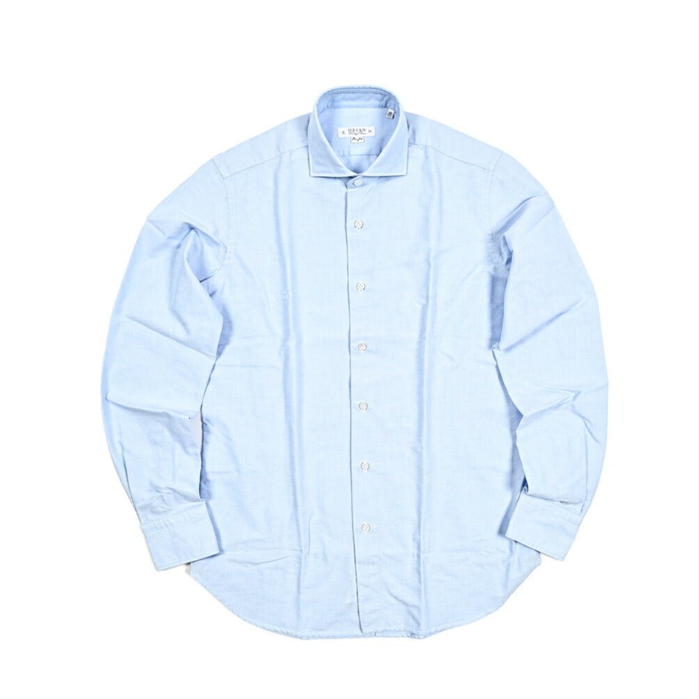 SALE｜24 - 25AW ORIAN Vintage Classic コットン100% ホリゾンタルカラードレスシャツ｜GUARDAROBA MILANO OFFICIAL STORE