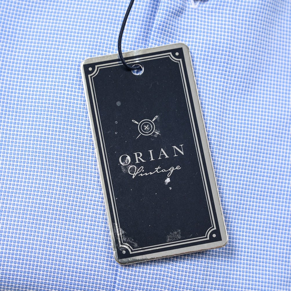 SALE｜24SS ORIAN Vintage SLIM FIT コットン100% ホリゾンタルカラードレスシャツ｜GUARDAROBA MILANO OFFICIAL STORE