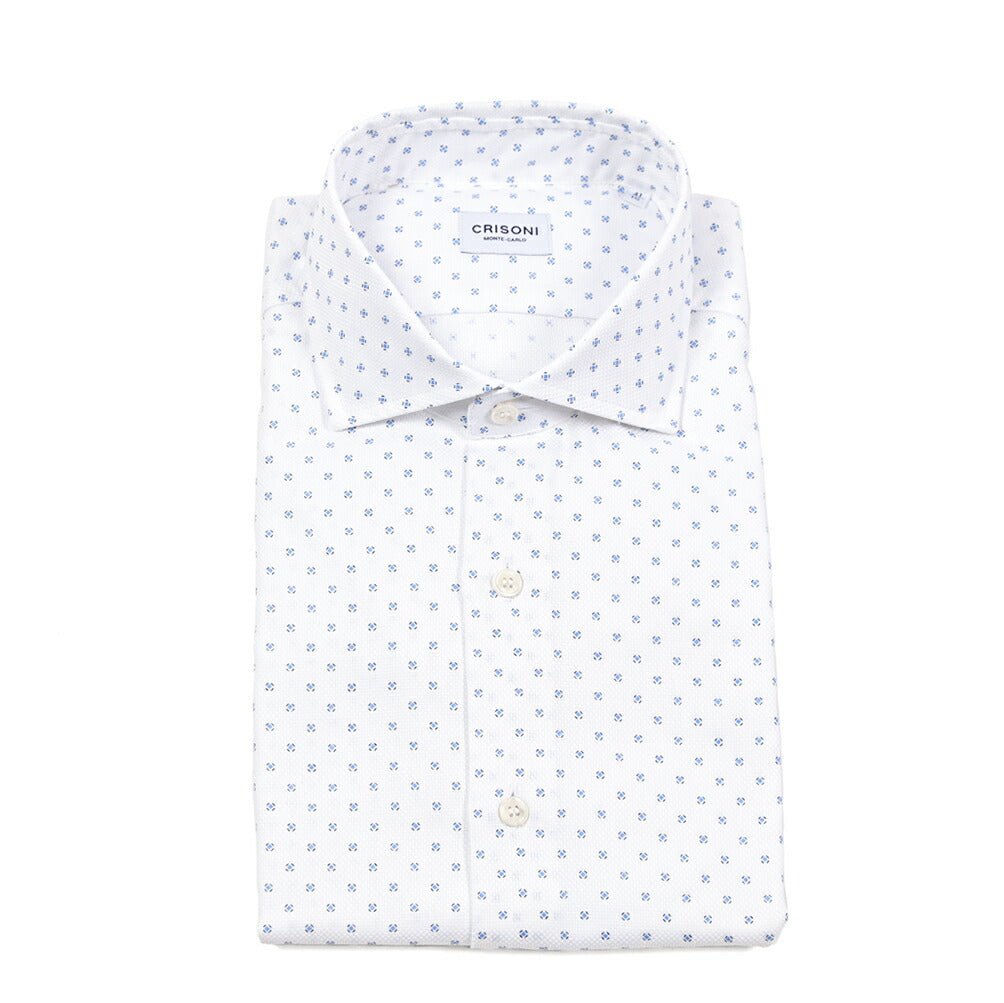 SALE｜25 - 26AW CRINONI コットン100% 小紋柄シャツ / REGULAR FIT｜426745-38｜GUARDAROBA MILANO OFFICIAL STORE