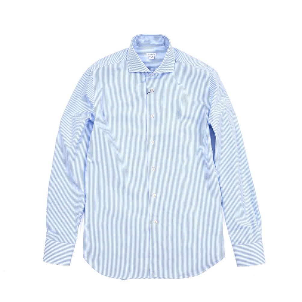 SALE｜25 - 26AW ORIAN コットン100% ホリゾンタルカラーストライプシャツ / EXTRA SLIM FIT｜426681 - 38｜GUARDAROBA MILANO OFFICIAL STORE