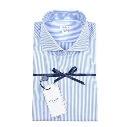 SALE｜25 - 26AW ORIAN コットン100% ホリゾンタルカラーストライプシャツ / EXTRA SLIM FIT｜426681 - 38｜GUARDAROBA MILANO OFFICIAL STORE