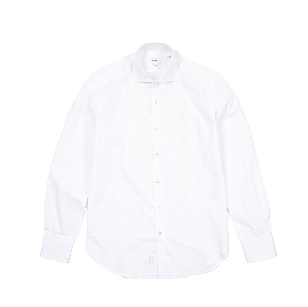 SALE｜25 - 26AW ORIAN コットン100% ホリゾンタルカラーシャツ / SLIM FIT｜426796 - 40｜GUARDAROBA MILANO OFFICIAL STORE