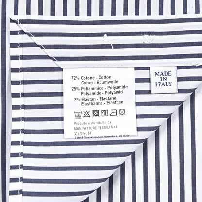 SALE｜25 - 26AW ORIAN ストレッチコットン ホリゾンタルカラーストライプシャツ / EXTRA SLIM FIT｜426687 - 39｜GUARDAROBA MILANO OFFICIAL STORE