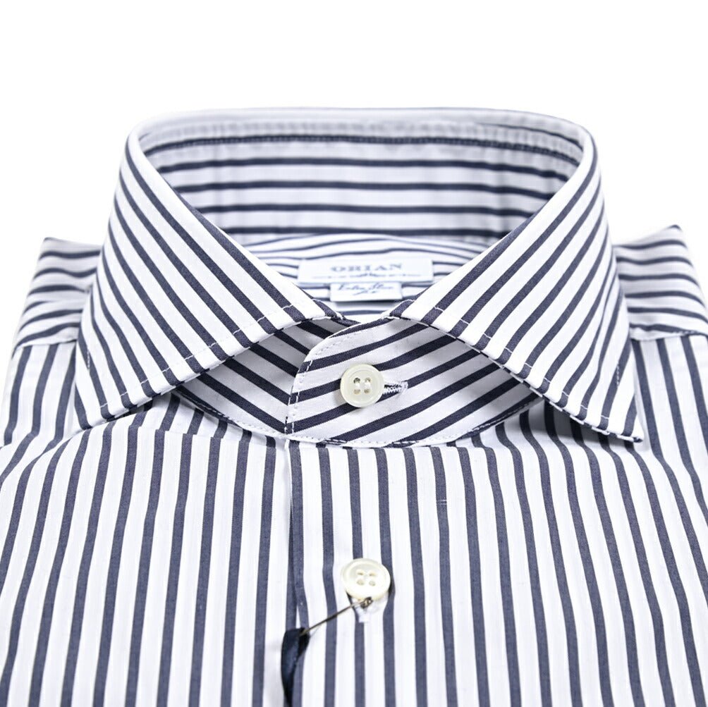 SALE｜25 - 26AW ORIAN ストレッチコットン ホリゾンタルカラーストライプシャツ / EXTRA SLIM FIT｜426687 - 39｜GUARDAROBA MILANO OFFICIAL STORE