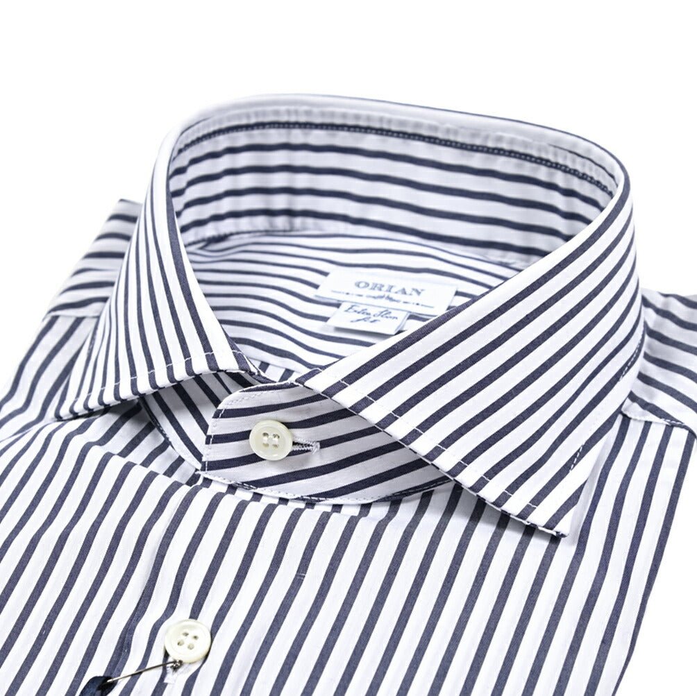 SALE｜25 - 26AW ORIAN ストレッチコットン ホリゾンタルカラーストライプシャツ / EXTRA SLIM FIT｜426687 - 39｜GUARDAROBA MILANO OFFICIAL STORE