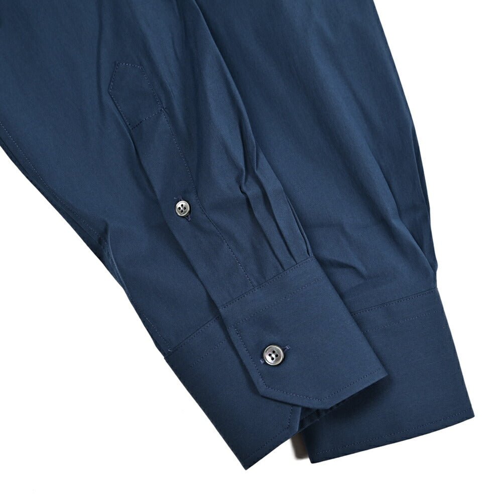 SALE｜ORIAN オリアン / ストレッチコットン ホリゾンタルカラーシャツ