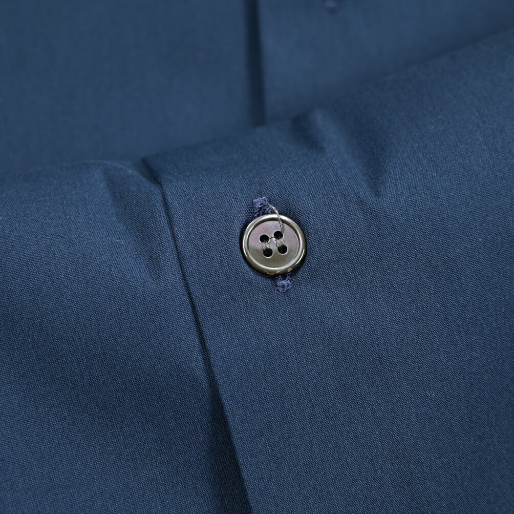 SALE｜ORIAN オリアン / ストレッチコットン ホリゾンタルカラーシャツ