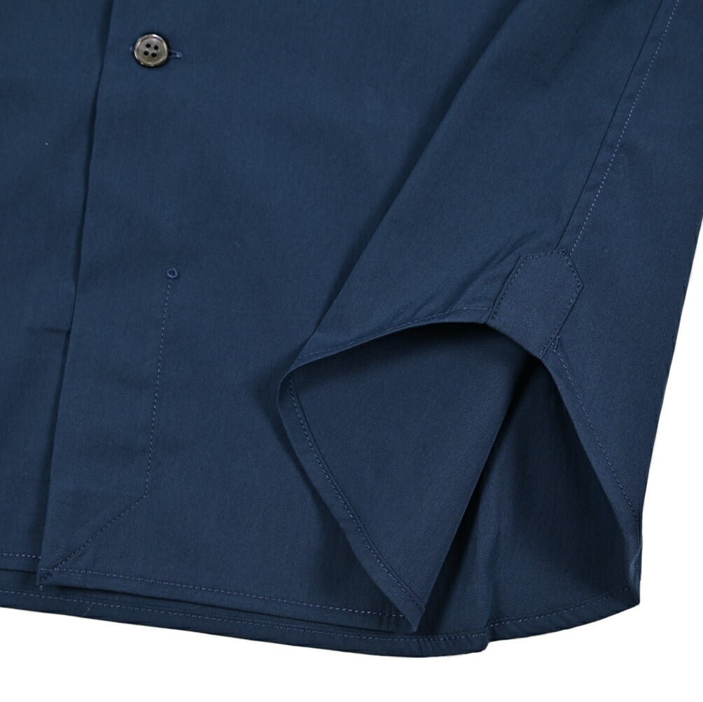 SALE｜ORIAN オリアン / ストレッチコットン ホリゾンタルカラーシャツ