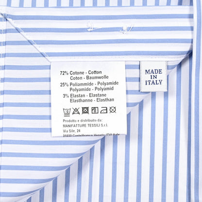 SALE｜25 - 26AW ORIAN ストレッチコットン ストライプシャツ / SLIM FIT｜426711-38｜GUARDAROBA MILANO OFFICIAL STORE