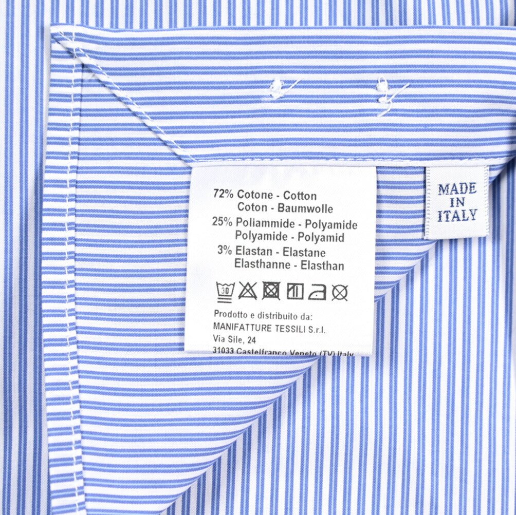 SALE｜25 - 26AW ORIAN ストレッチコットン ストライプシャツ / SLIM FIT｜426718-38｜GUARDAROBA MILANO OFFICIAL STORE