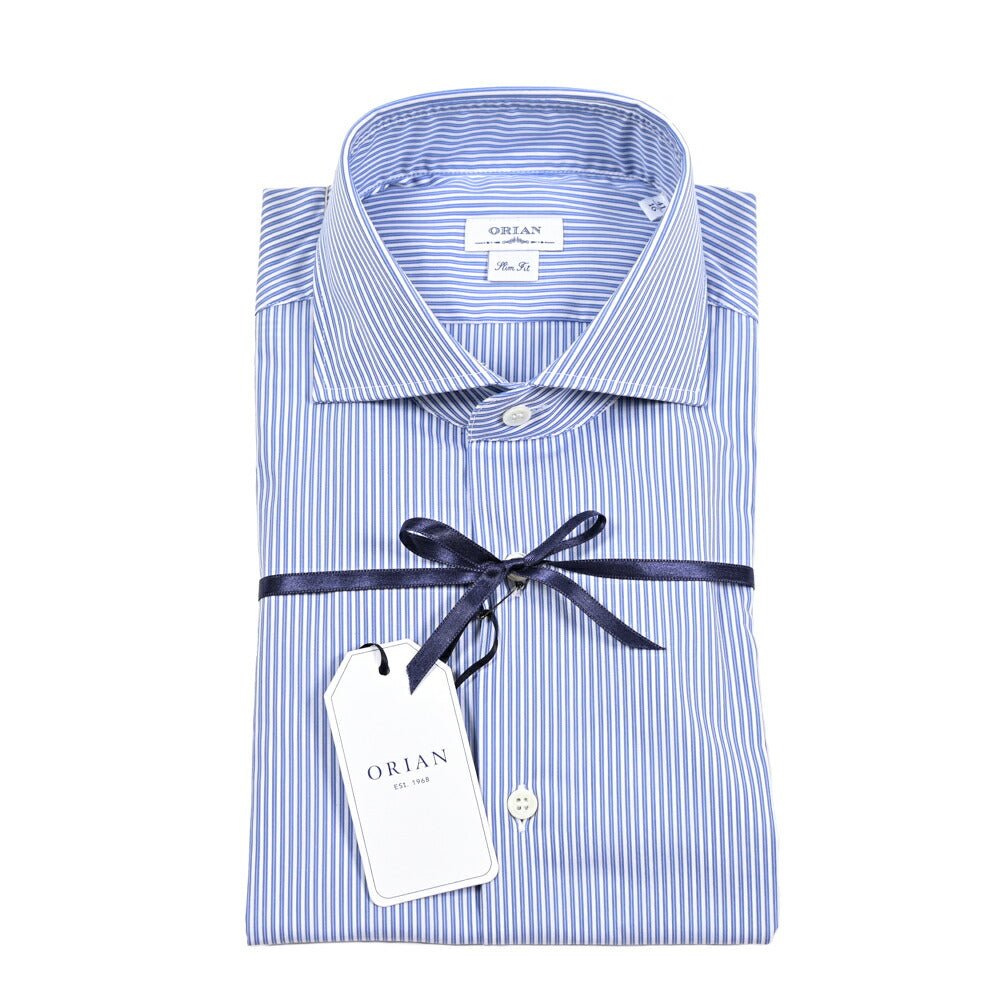 SALE｜25 - 26AW ORIAN ストレッチコットン ストライプシャツ / SLIM FIT｜426718-38｜GUARDAROBA MILANO OFFICIAL STORE