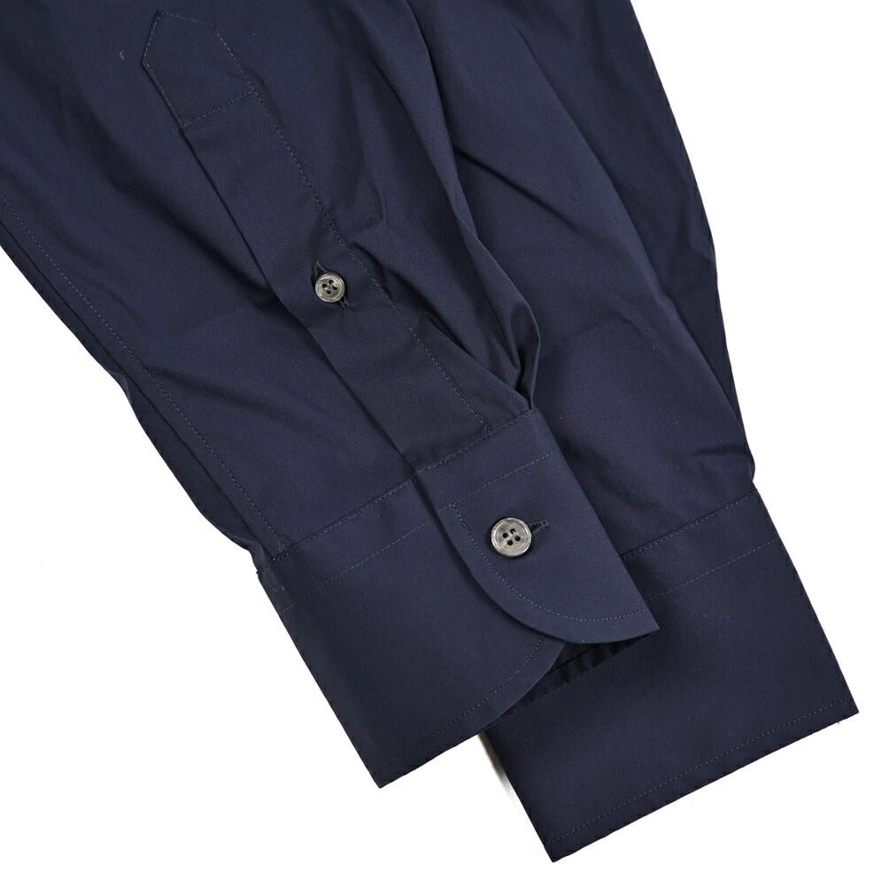 SALE｜ORIAN オリアン / ストレッチコットン ホリゾンタルカラーシャツ
