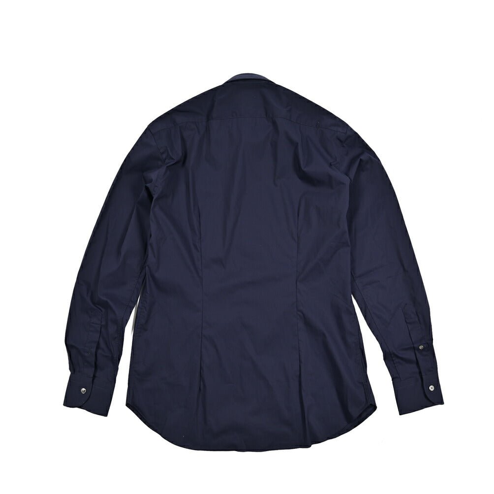 SALE｜ORIAN オリアン / ストレッチコットン ホリゾンタルカラーシャツ
