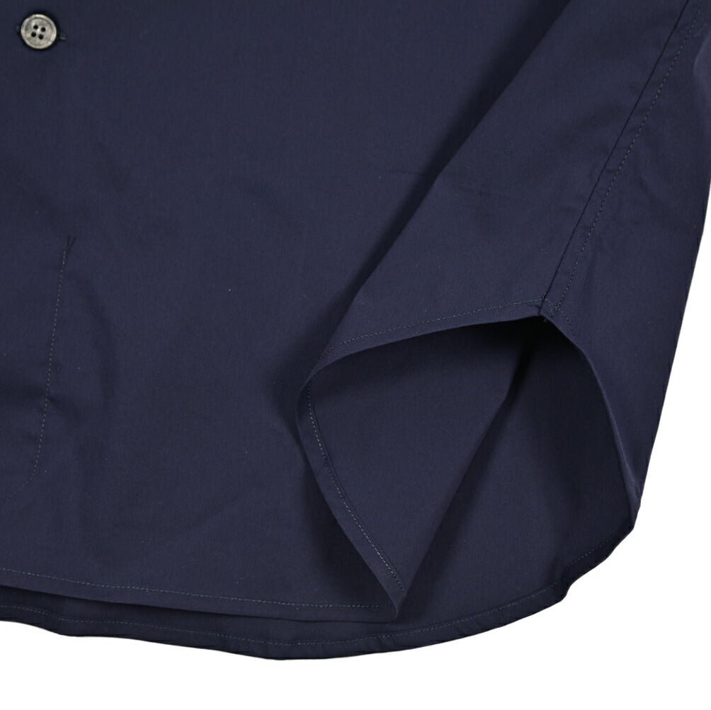 SALE｜ORIAN オリアン / ストレッチコットン ホリゾンタルカラーシャツ