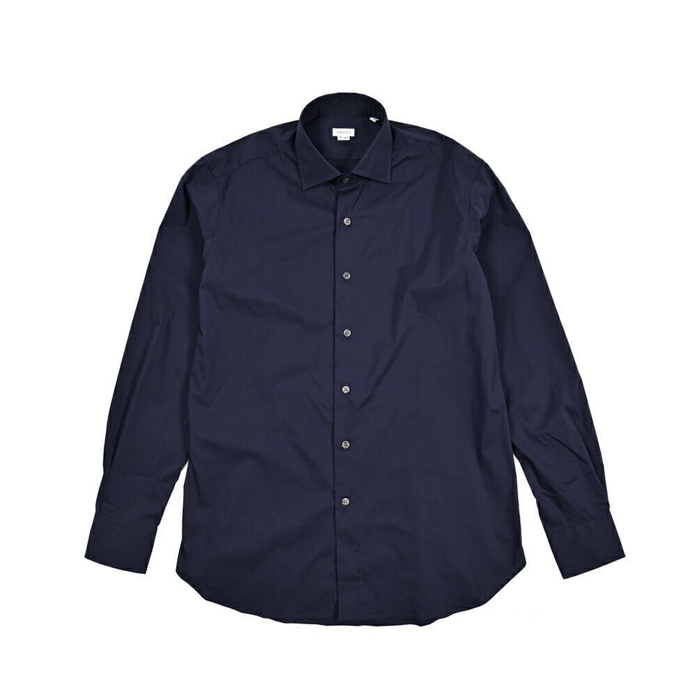 SALE｜ORIAN オリアン / ストレッチコットン ホリゾンタルカラーシャツ