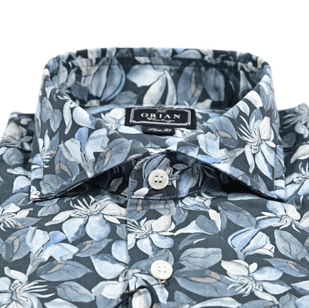 SALE｜25 - 26AW ORIAN Vintage コットン100% 花柄シャツ / SLIM FIT｜426736-39｜GUARDAROBA MILANO OFFICIAL STORE