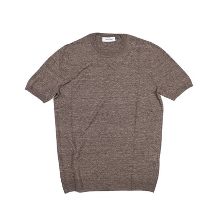 SALE｜26SS GRAN SASSO リネン100% サマーニットTシャツ A.グレー 48 | GUARDAROBA MILANO OFFICIAL STORE