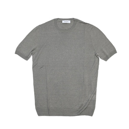 SALE｜26SS GRAN SASSO リネン100% サマーニットTシャツ A.グレー 48 | GUARDAROBA MILANO OFFICIAL STORE