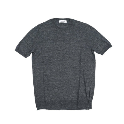 SALE｜26SS GRAN SASSO リネン100% サマーニットTシャツ A.グレー 48 | GUARDAROBA MILANO OFFICIAL STORE