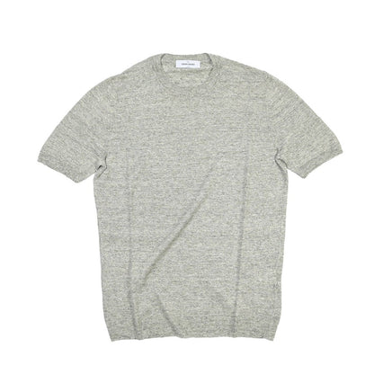 SALE｜26SS GRAN SASSO リネン100% サマーニットTシャツ A.グレー 48 | GUARDAROBA MILANO OFFICIAL STORE