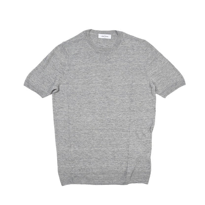 SALE｜26SS GRAN SASSO リネン100% サマーニットTシャツ A.グレー 48 | GUARDAROBA MILANO OFFICIAL STORE