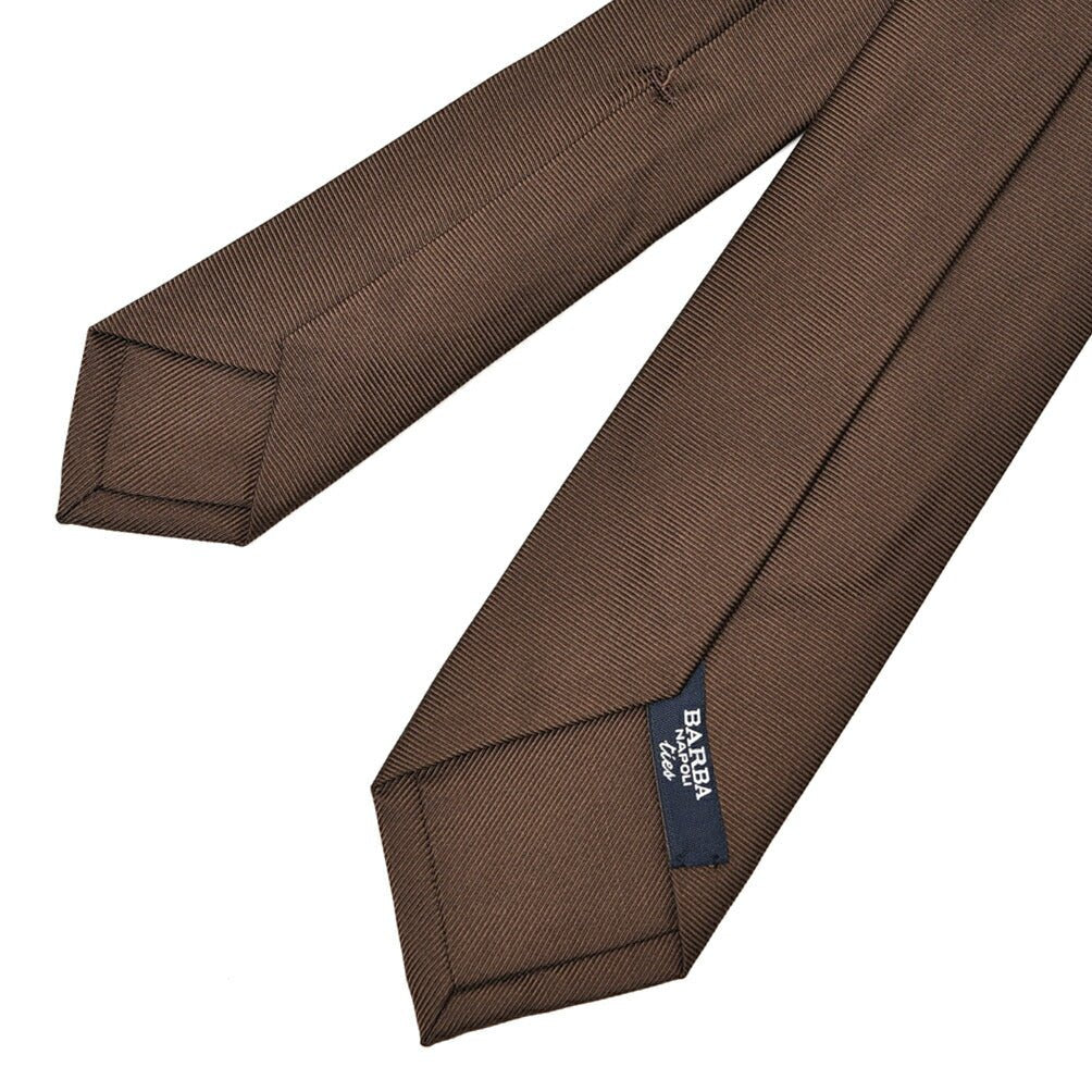 SALE｜BARBA シルク100% ネクタイ ソリッドタイ(セッテピエゲ)｜428265｜GUARDAROBA MILANO OFFICIAL STORE