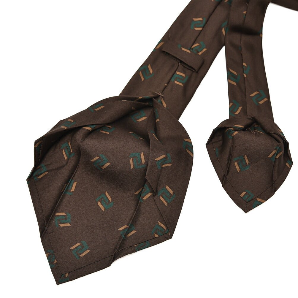 SALE｜BARBA シルク100% 総柄ネクタイ(セッテピエゲ)｜428345｜GUARDAROBA MILANO OFFICIAL STORE