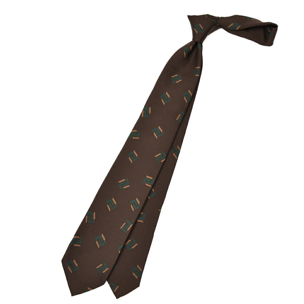 SALE｜BARBA シルク100% 総柄ネクタイ(セッテピエゲ)｜428345｜GUARDAROBA MILANO OFFICIAL STORE