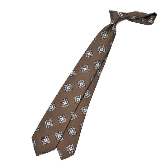 SALE｜BARBA シルク100% 小紋柄ネクタイ(セッテピエゲ)｜428361｜GUARDAROBA MILANO OFFICIAL STORE