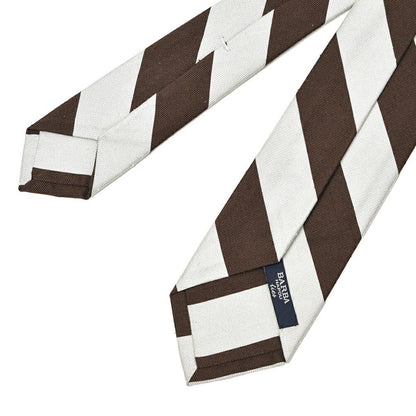 SALE｜BARBA シルク100% レジメンタル柄ネクタイ(セッテピエゲ)｜428377｜GUARDAROBA MILANO OFFICIAL STORE