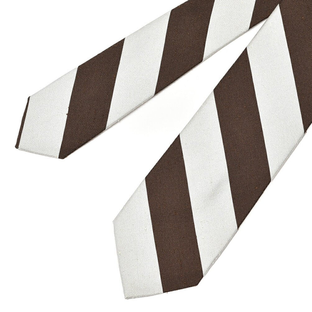 SALE｜BARBA シルク100% レジメンタル柄ネクタイ(セッテピエゲ)｜428377｜GUARDAROBA MILANO OFFICIAL STORE