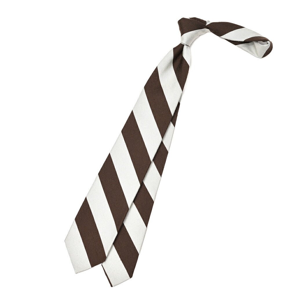 SALE｜BARBA シルク100% レジメンタル柄ネクタイ(セッテピエゲ)｜428377｜GUARDAROBA MILANO OFFICIAL STORE