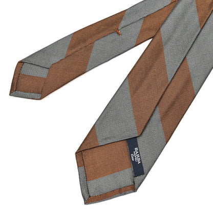 SALE｜BARBA シルク100% レジメンタル柄ネクタイ(セッテピエゲ)｜428379｜GUARDAROBA MILANO OFFICIAL STORE