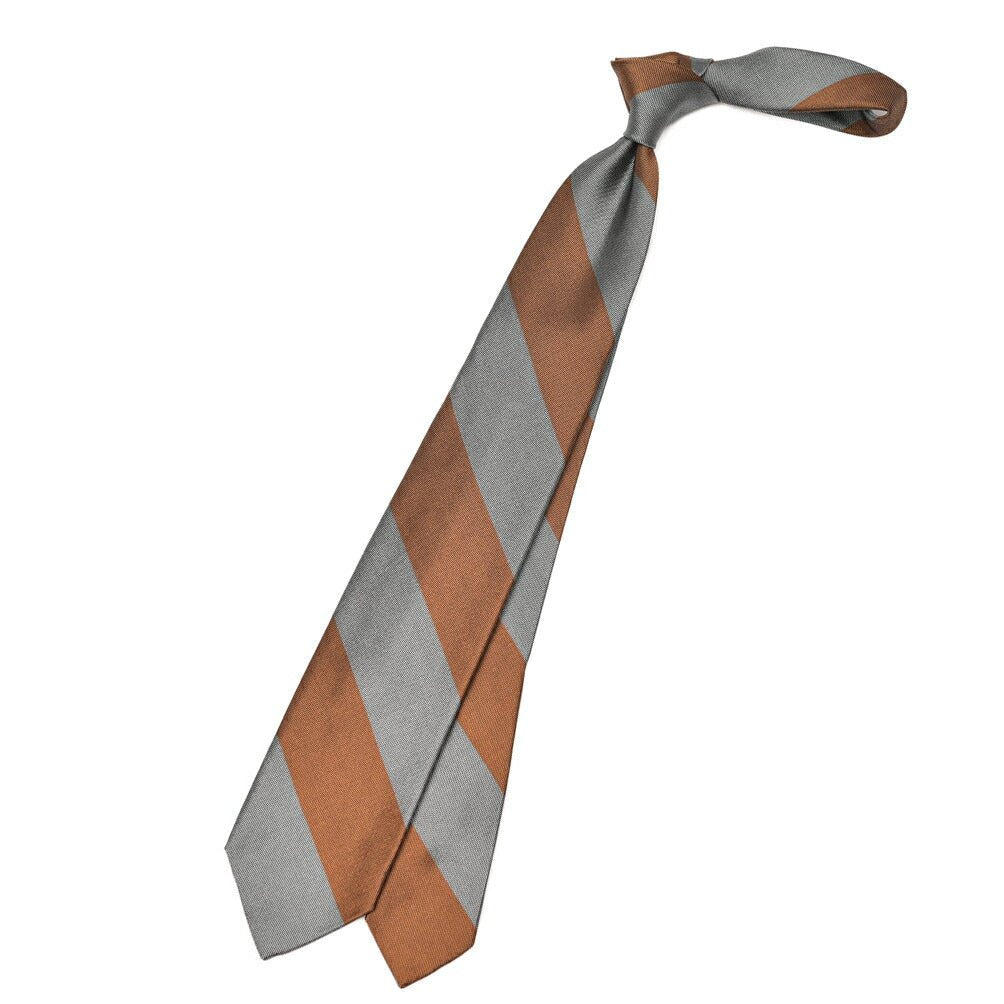 SALE｜BARBA シルク100% レジメンタル柄ネクタイ(セッテピエゲ)｜428379｜GUARDAROBA MILANO OFFICIAL STORE