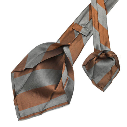 SALE｜BARBA シルク100% レジメンタル柄ネクタイ(セッテピエゲ)｜428379｜GUARDAROBA MILANO OFFICIAL STORE