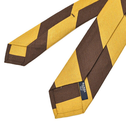 SALE｜BARBA シルク100% レジメンタル柄ネクタイ(セッテピエゲ)｜428381｜GUARDAROBA MILANO OFFICIAL STORE