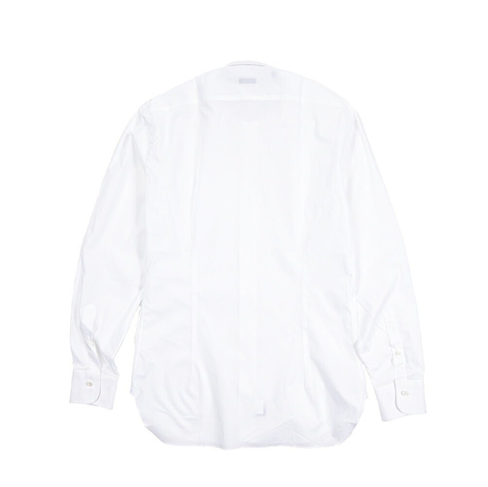 SALE｜BARBA コットン100% ホリゾンタルカラードレスシャツ / cucito a mamo 手縫い仕立て｜435649-38｜GUARDAROBA MILANO OFFICIAL STORE