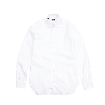 SALE｜BARBA コットン100% ホリゾンタルカラードレスシャツ / cucito a mamo 手縫い仕立て｜435649-38｜GUARDAROBA MILANO OFFICIAL STORE