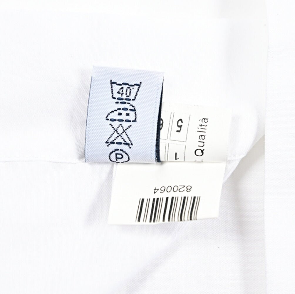 SALE｜BARBA コットン100% ホリゾンタルカラードレスシャツ / cucito a mamo 手縫い仕立て｜435649-38｜GUARDAROBA MILANO OFFICIAL STORE