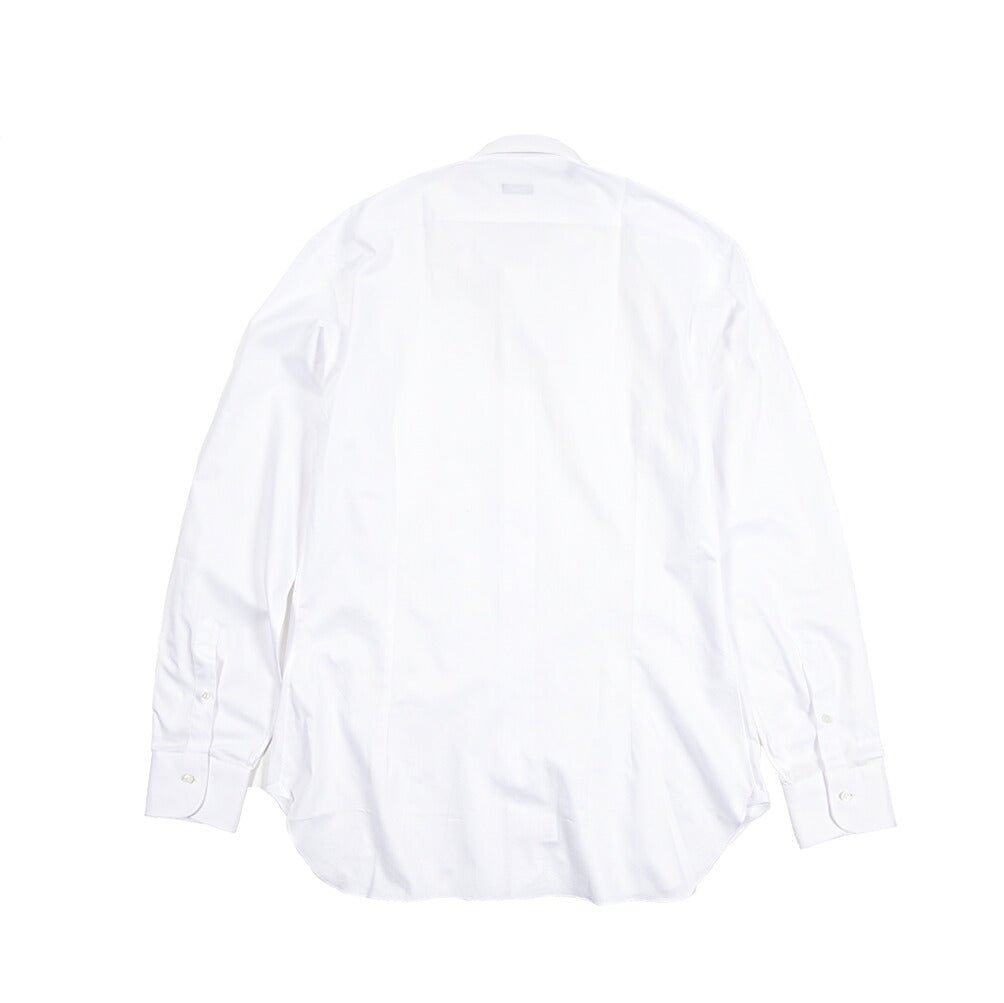 SALE｜BARBA コットン100% ホリゾンタルカラードレスシャツ / cucito a mamo 手縫い仕立て｜435651｜GUARDAROBA MILANO OFFICIAL STORE