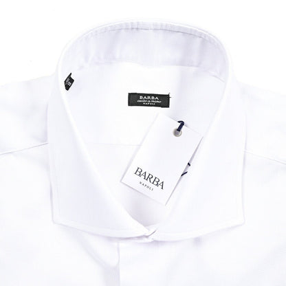 SALE｜BARBA コットン100% ホリゾンタルカラードレスシャツ / cucito a mamo 手縫い仕立て｜435652｜GUARDAROBA MILANO OFFICIAL STORE